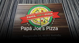 Papa Joe's Pizza bestellen