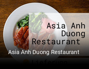 Asia Anh Duong Restaurant  bestellen
