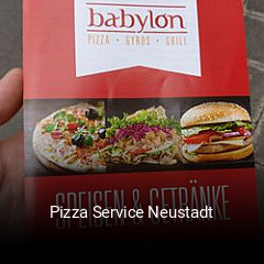 Pizza Service Neustadt essen bestellen