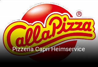 Pizzeria Capri Heimservice bestellen