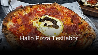 Hallo Pizza Testlabor online delivery