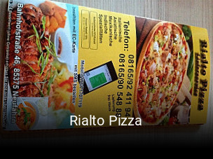 Rialto Pizza online bestellen