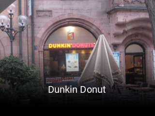 Dunkin Donut essen bestellen