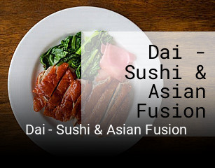 Dai - Sushi & Asian Fusion essen bestellen