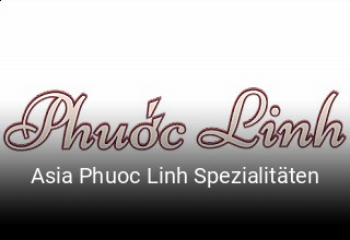 Asia Phuoc Linh Spezialitäten essen bestellen