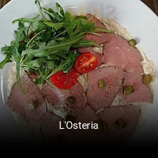 L'Osteria online delivery