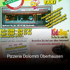 Pizzeria Dolomiti Oberhausen online bestellen