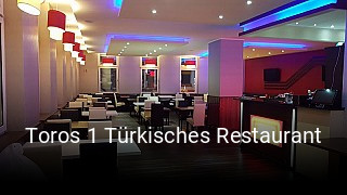 Toros 1 Türkisches Restaurant bestellen