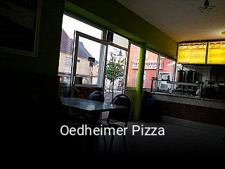 Oedheimer Pizza essen bestellen