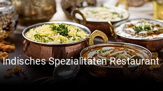 Indisches Spezialitäten Restaurant online delivery