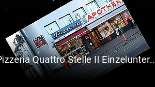 Pizzeria Quattro Stelle II Einzelunternehmen bestellen