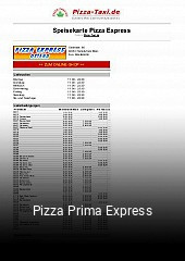 Pizza Prima Express essen bestellen