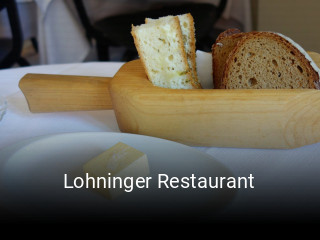 Lohninger Restaurant bestellen