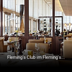 Fleming's Club im Fleming's Deluxe Hotel Frankfurt-City essen bestellen