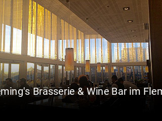 Fleming's Brasserie & Wine Bar im Fleming's Hotel Frankfurt-Hamburger Allee online bestellen