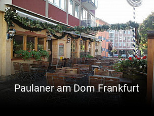 Paulaner am Dom Frankfurt online bestellen