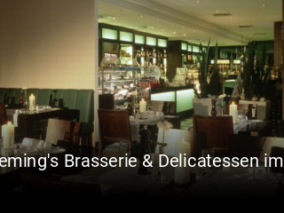 Fleming's Brasserie & Delicatessen im Fleming's Hotel Frankfurt Messe online bestellen