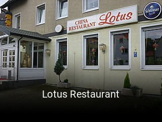 Lotus Restaurant essen bestellen