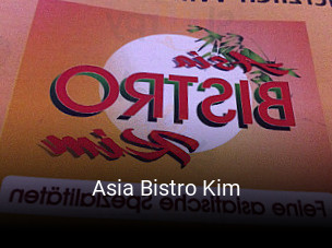 Asia Bistro Kim essen bestellen