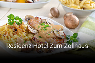 Residenz Hotel Zum Zollhaus bestellen