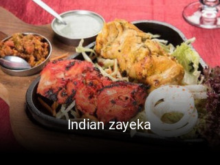 Indian zayeka essen bestellen