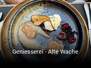 Geniesserei - Alte Wache essen bestellen