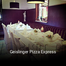 Geislinger Pizza Express essen bestellen