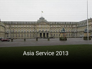 Asia Service 2013 online delivery