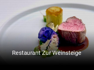 Restaurant Zur Weinsteige bestellen