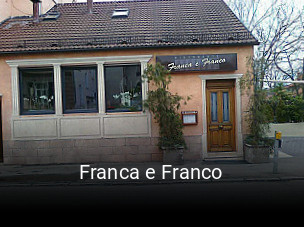 Franca e Franco bestellen