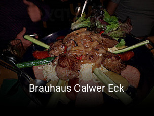 Brauhaus Calwer Eck essen bestellen