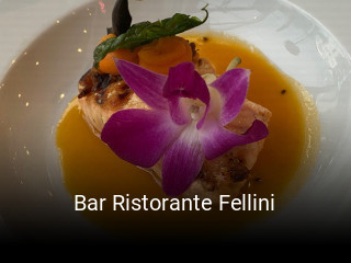 Bar Ristorante Fellini bestellen