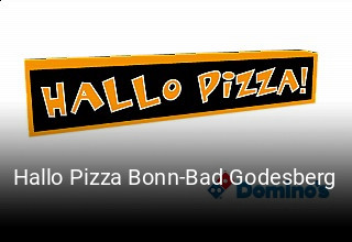 Hallo Pizza Bonn-Bad Godesberg essen bestellen