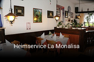 Heimservice La Monalisa essen bestellen