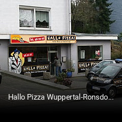 Hallo Pizza Wuppertal-Ronsdorf essen bestellen