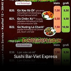 Sushi Bar-Viet Express online bestellen
