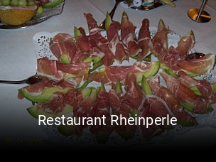 Restaurant Rheinperle essen bestellen