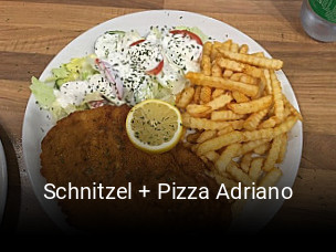 Schnitzel + Pizza Adriano bestellen
