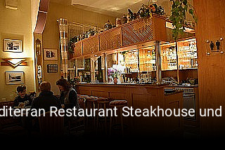 Mediterran Restaurant Steakhouse und Pizza bestellen