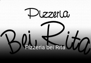 Pizzeria bei Rita bestellen