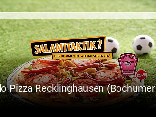 Hallo Pizza Recklinghausen (Bochumer StraÃŸe) essen bestellen