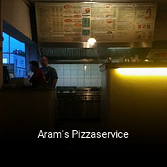 Aram's Pizzaservice bestellen