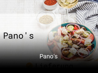 Pano's essen bestellen