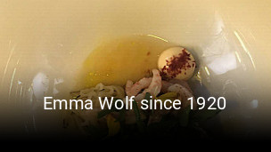 Emma Wolf since 1920 essen bestellen