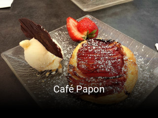 Café Papon essen bestellen