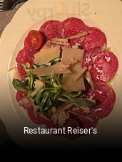 Restaurant Reiser's online bestellen