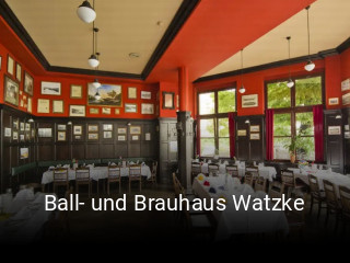 Ball- und Brauhaus Watzke online bestellen