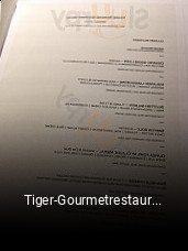 Tiger-Gourmetrestaurant essen bestellen