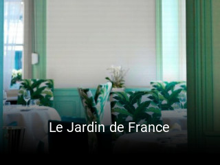 Le Jardin de France essen bestellen