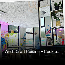 Werft Craft Cuisine + Cocktails im Innside by Melia Hamburg bestellen
